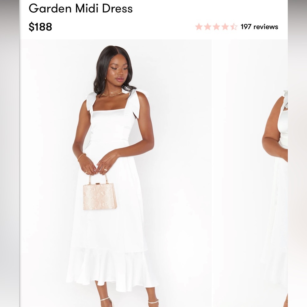 Show me your mumu garden midi dress Large